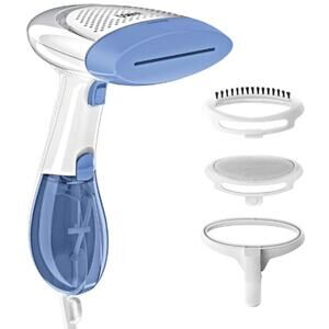 BRAND NEW- Conair Handheld Garment Steamer for Clothes, Portable-White/Blue